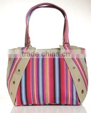 Fahionable Canvas Shoulder Bag for Girls and Women photo-3