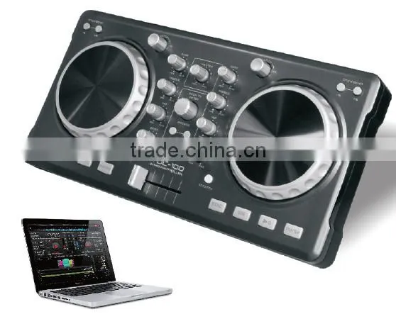 VDC-100M Professional Mini Midi DJ Controller Turntable photo-3