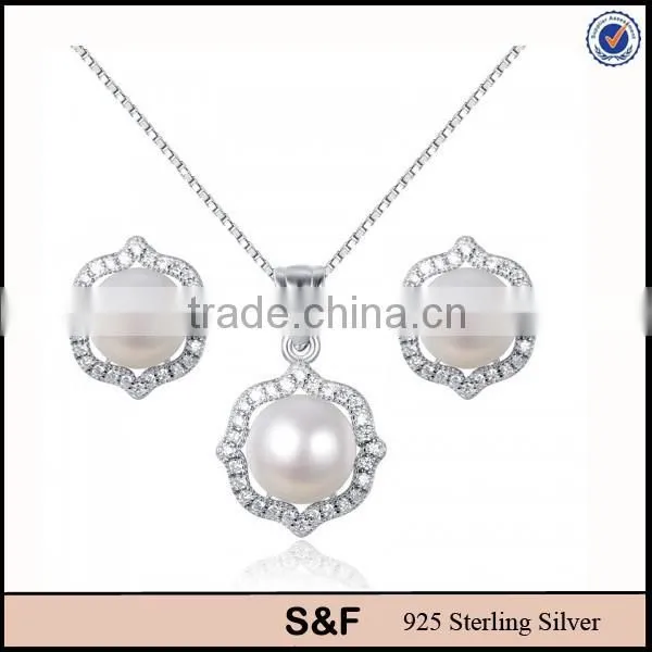 Wholesale Turkish Jewelry Supplies,925 Sterling Silver Pearl Jewerly