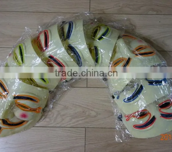 Vendetta el Wire Mask / Halloween Party Masks WIRE Black / EL Wire Halloween Mask photo-6