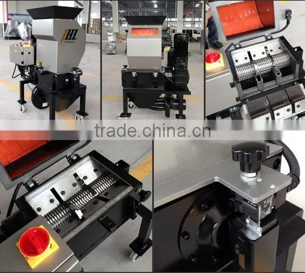 On-line Low Speed Plastic Recycling Machine HG1023 photo-2