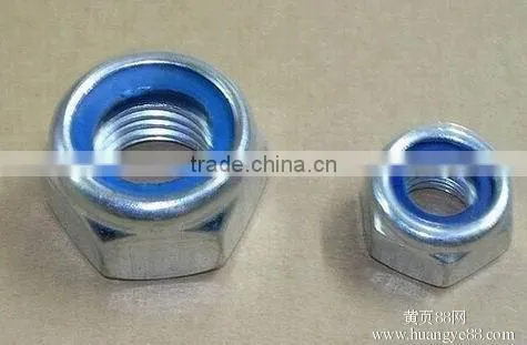 Nylon Lock Nut Unc ,unf Nylon Insert Nuts With DIN985,DIN982 Zinc Plated M6,m8,m10,m12,m14,m16,m18,m20 photo-2