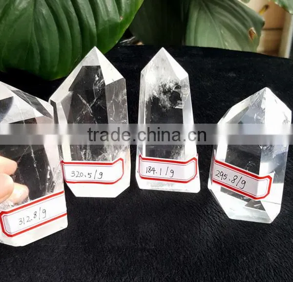 Top Quality Clear Crystal Wand Quartz Crystal Point for Wholesale photo-2