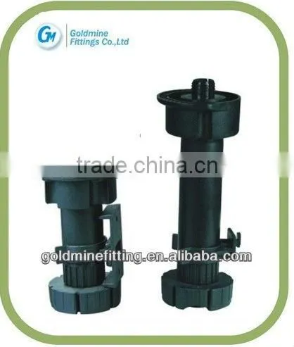 JAL003 115-140mm Black ABS Furniture Part