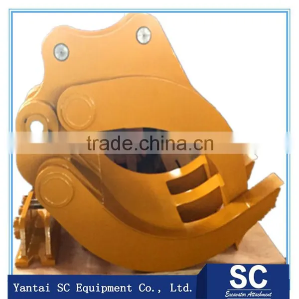 Good Quality Excavator Mechanical Wood Grapple With CE Approved