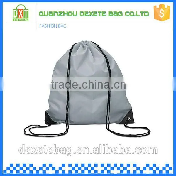 Custom Big Capacity Polyester Colorful Cute Drawstring Backpack Bag photo-4