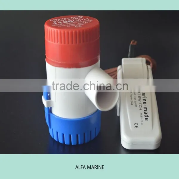 Great Amarine-made With Float Switch Boat 1100 GPH 12V Submersible Bilge Pump photo-2