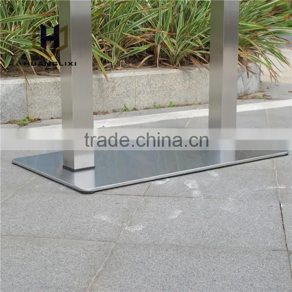 4 People Stainless Steel Table Leg Stainless Steel Chassis Restaurant Table Frame Coffee Room Leisure Clubs Legs photo-5