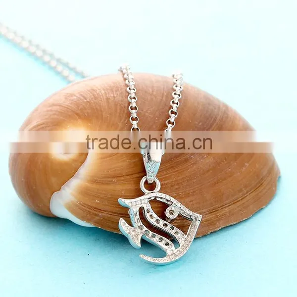 Lovans Jewelry S925 Silver Lovely Fish Design Pendant photo-2