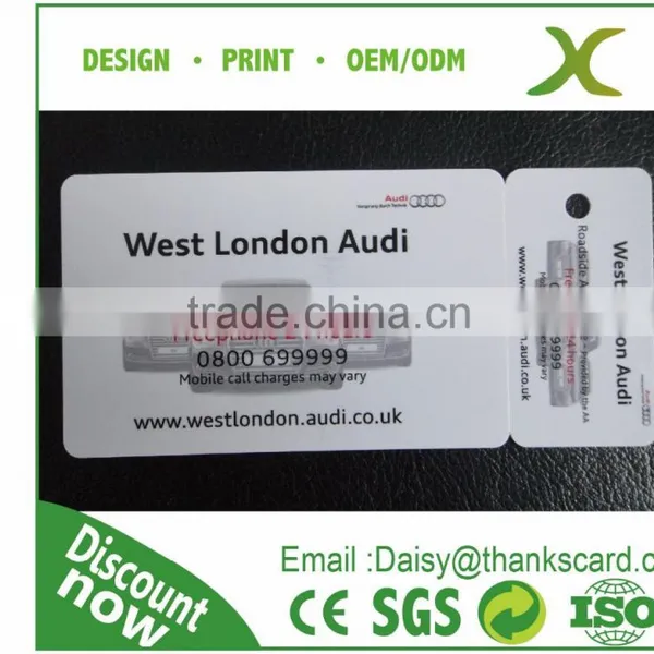Free Design~~~High Quality Combo Card/plastic Snap off Combo Card/ PVC Key Chain Card photo-2