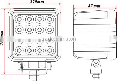 48W High Power LED Work Light Mining Truck Lamp LH-179 photo-2
