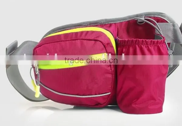2015 Fashion Stylish Running Sporting Wasit Bag With Bottle Pocket Holder photo-4