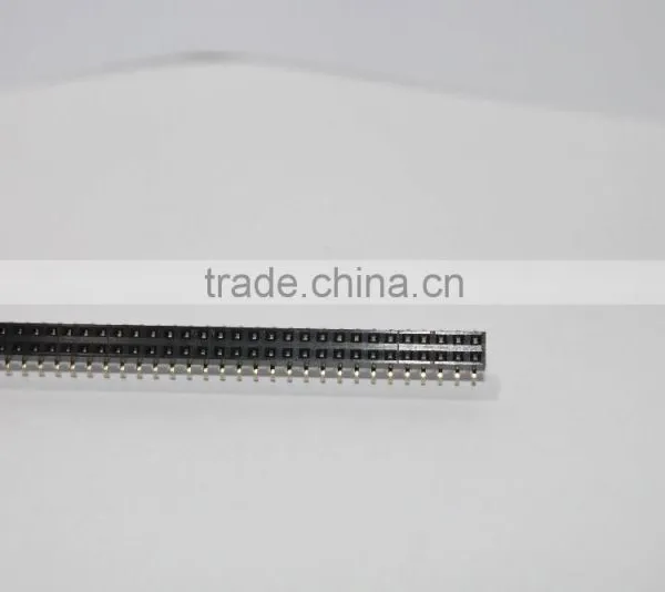 Female Header 2.54mm Double Row Bottom Entry Type photo-3