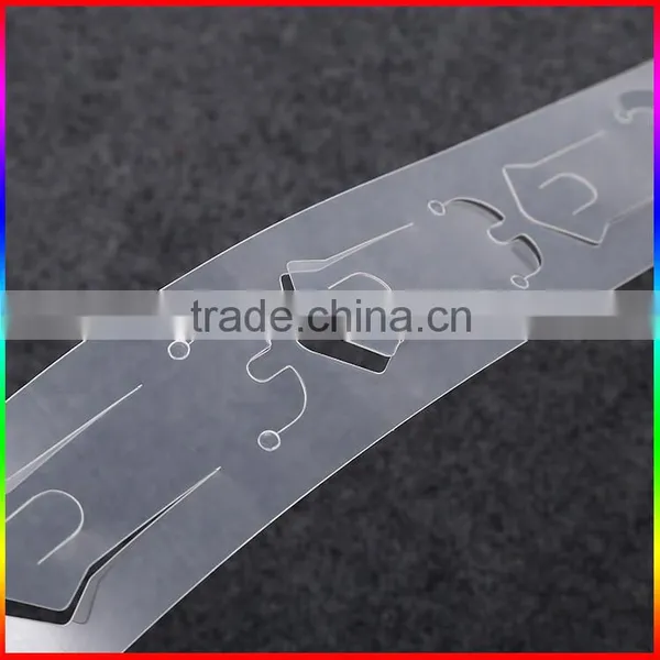 PVC Plastic Hang Tab,supermarket Display Hang Tab photo-5