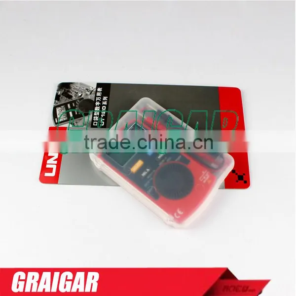 Pocket Size Type Digital Multimeters UNI-T UT120A Super Slim Meter Handheld Digital Multimeters Mini Digital ac dc Voltmeter photo-2