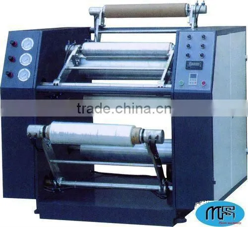 MS 500-1000 stretch film slitting and rewinding machine
