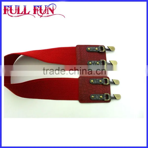 Hot New Product Colorfull Elastic Wide Belt for Women photo-5