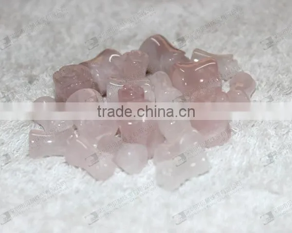 Wholesale Rose Quartz Ear Plugs,gemstone Body Piercing Jewelry photo-3