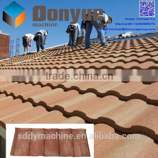Popular Interlocking Stone Coated Gerard Roof Tile in UAE photo-6