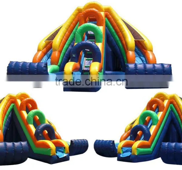 Outdoor Commercial Grade Adult Giant Inflatable Slide USA Style Made in China Inflatable Factory for Adventure Sports Activities photo-2