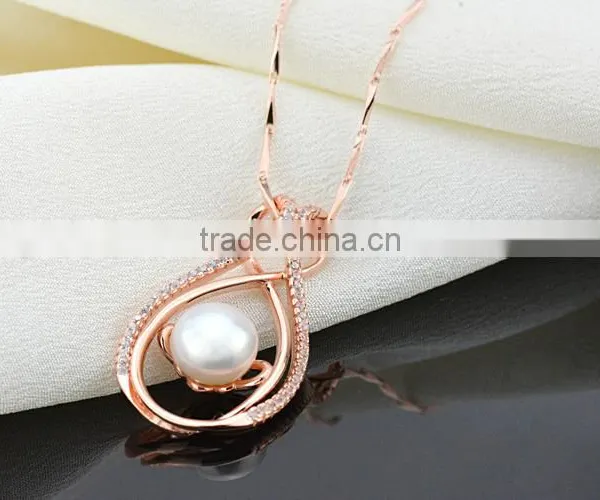 2015 New Arrival Freshwater Pearl Gold Jewelry, Freshwater Pearl Jewelry photo-5