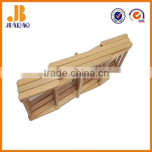 Folding Wooden Wine Rack Accommodate 8 Bottle photo-2