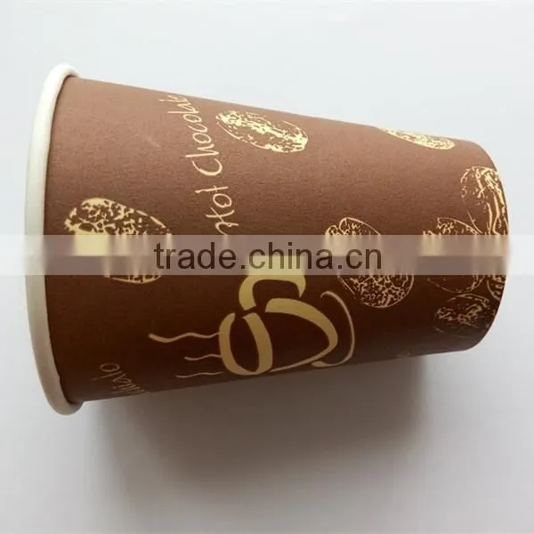 Big Size Cheap Food Grade Single Wall Paper Cups With Logo Print photo-3