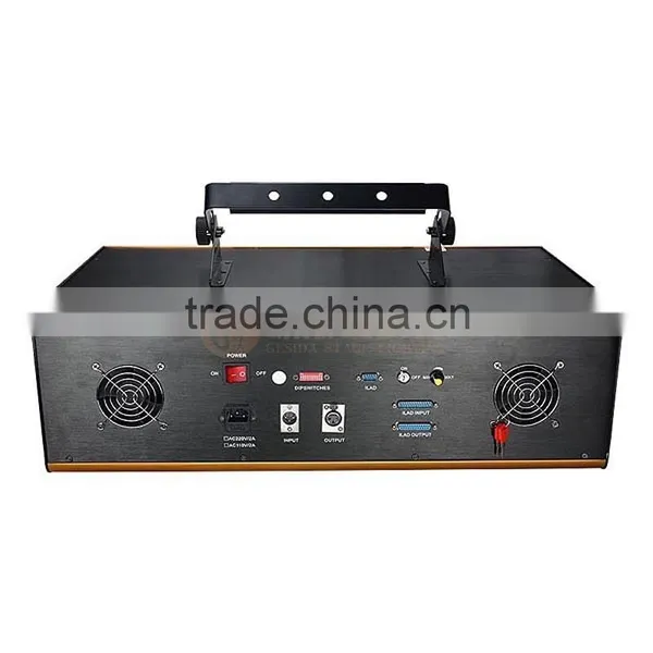 3000mw RGB Large Stage Animation Laser Light With 30Kpps Scanner photo-2