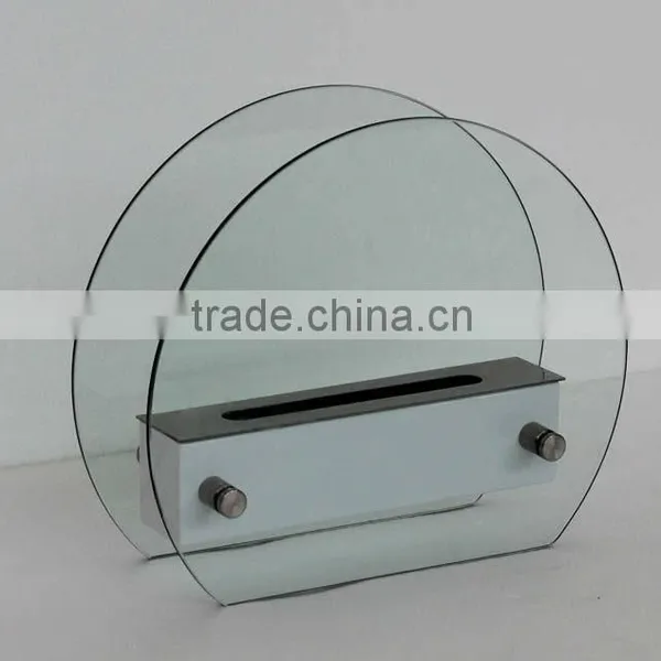 Ethanol Fireplace FD47R + Stainless Steel Burner + Table Top