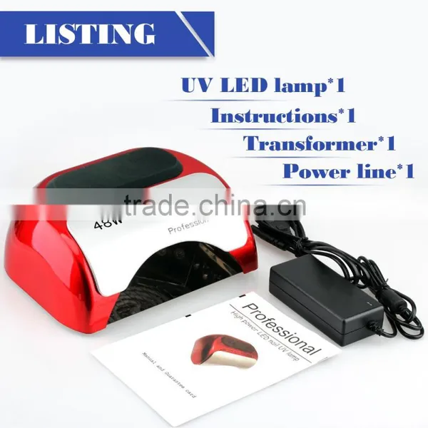 Factory Wholesale Price Finger Led Nail Machine Fast Curing Time 48w Ccfl uv Nail Lamp photo-5