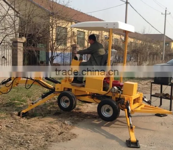 18hp Diesel Engine ATV Backhoe for Sale photo-2