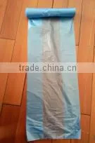 M1-10 Blue Plastic Garbage, Waste, Rubbish, Household Bag Disposable on Roll HDPE Customized photo-2