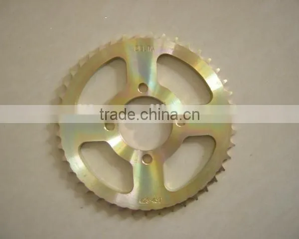 India Market Motorcycle Chain and Sprocket Kits CALLIBER 115 428-43T/13T photo-3