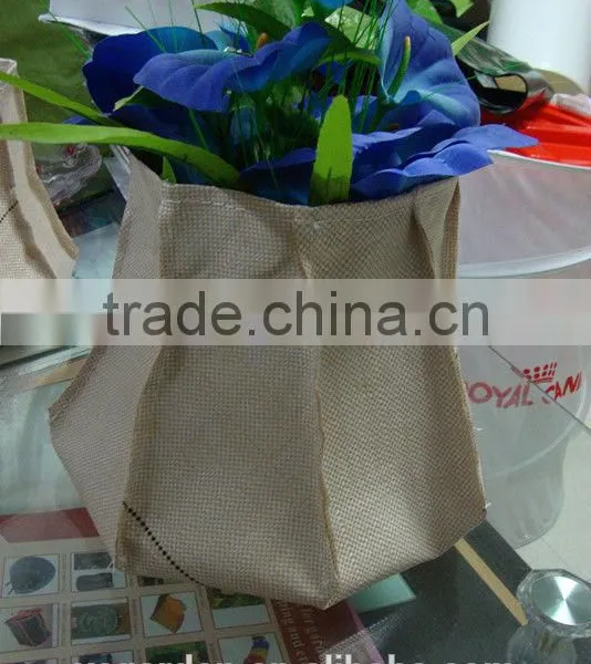 Jute Linen Garden Bag Home Garden Storage Bag Leaf Bag Leef Sack photo-6