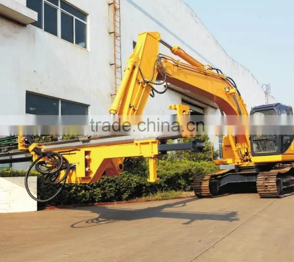 Full Hydraulic Rock Drill Mounted on Excavator AH140 photo-3