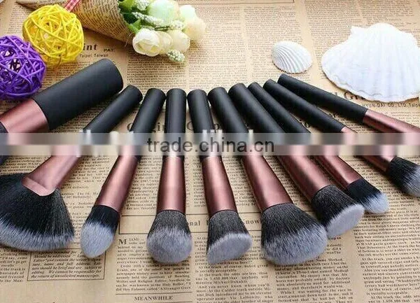 10Pcs Cosmetic Makeup Brushes Set Foundation Face Powder Eyeshadow Blush Brush photo-6