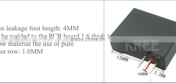 Ultra-thin DC-DC Step-down Power Module IC Integrated 12V Power Supply Module 5V1A Turn Over 2596 Power Converter photo-2
