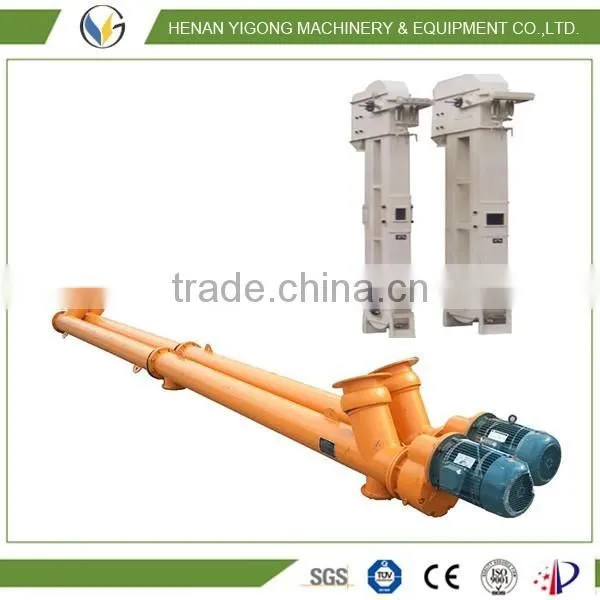 China Factory Industrial Customized Screw Conveyor Inclined Auger Conveyor photo-2