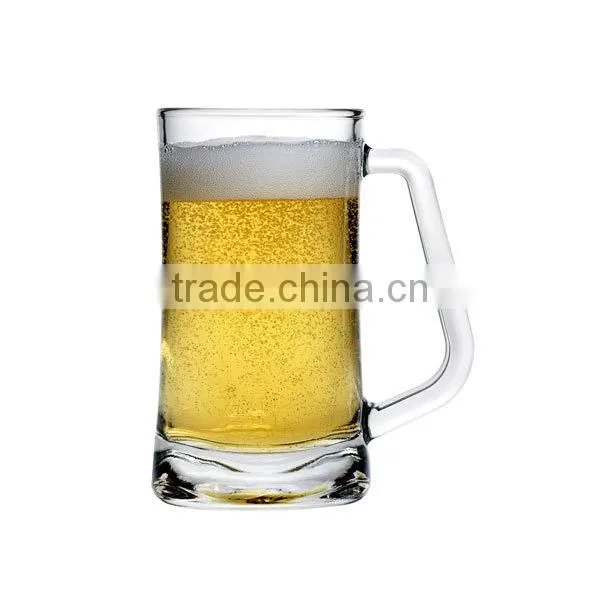 Best Selling Yujing Beer Glass Mug With Handle photo-4
