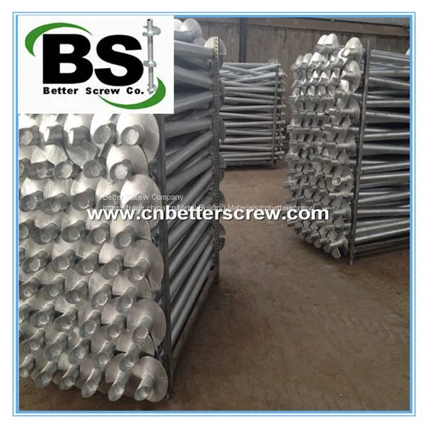 Steel Helcial Pier for Solar Installation photo-5