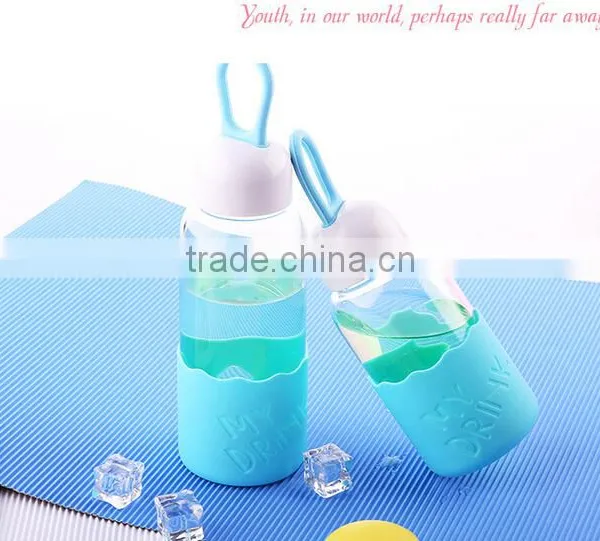 Crystals Water Bottle With Silicone Cover,sports Water Bottles photo-2