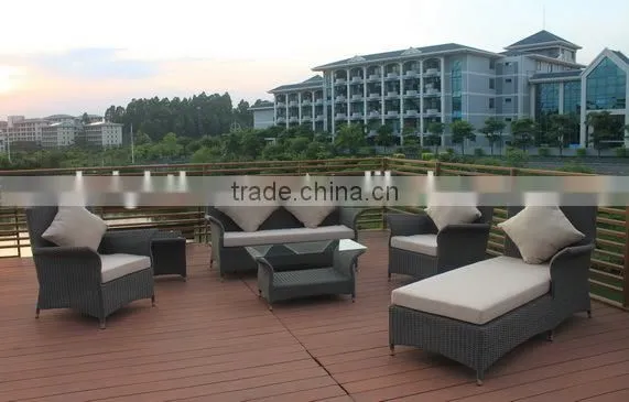 Outdoor Wicker Furniture Rattan Sofa