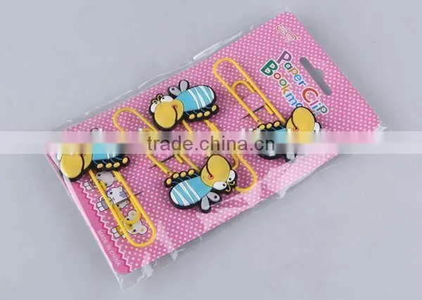 4PC Flower/ Honeybee Shape Large Paper Clip photo-2