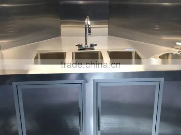 16' X 8.5' NEW FOOD VENDING TRAILER CATERING CONCESSION BBQ FULLY EQUIPPED FOR SALE photo-6