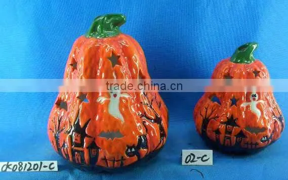 Ceramic Halloween Pumpkin photo-5