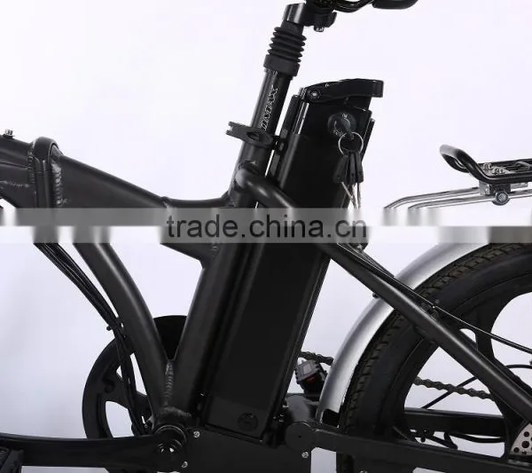 20 INCH Cheap Mini Foldable Electric Bicycle F&R V Brake Folding Ebike photo-4