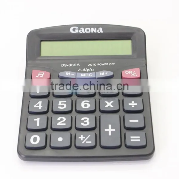 Wholesale Plastic Black Calculator