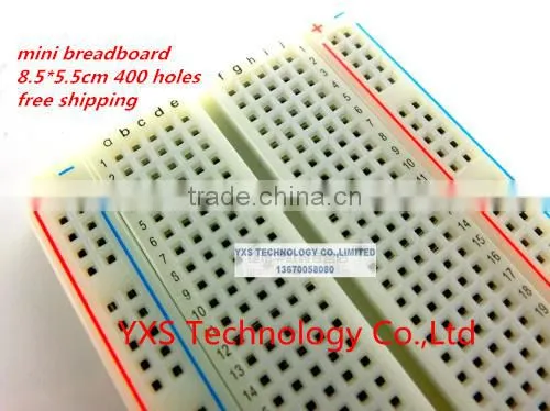High Quality Breadboard Mini Bread Board 8.5*5.5CM 400 Holes photo-2