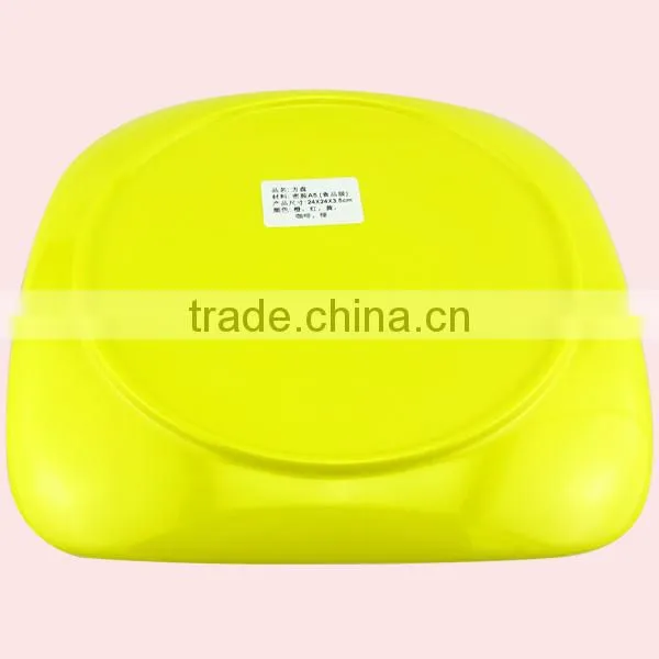 Food Grade Large Size Square Melamine Salad Bowl photo-3