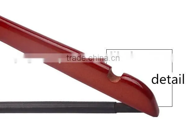 Wooden Clothes Hanger Manufacturer Custom Luxury Wooden Hanger For Garment Shop and 5 Star Hotel photo-2